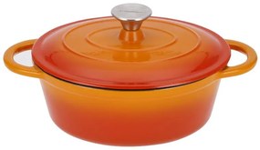 Silvercrest®  Liatinový pekáč, 3 l (oranžová)  (100393109)