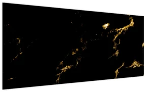 Obraz - Zlaý dekor (120x50 cm)