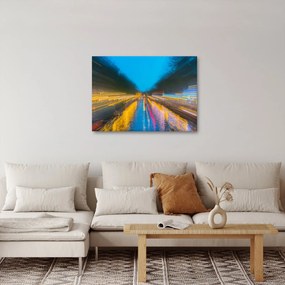 Obraz - Maľba abstrakcie (70x50 cm)