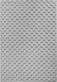 Kusový koberec Helix 2203 silver, 240x340, šedá, chodba / predsieň, Ayyildiz