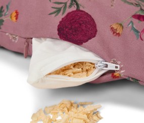 Vankúšik s výplňou z borovice limbovej, cca 40 x 20 cm