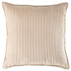 Svetlohnedý menčestrový detský pohovkový vankúš Block – Wigiwama