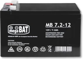 Nabíjateľná batéria VRLA MB 7.2-12
