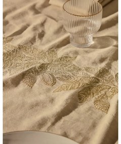 Obrus s prímesou ľanu 150x250 cm Oreti – Kave Home