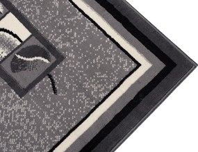 TA Koberec 1912A SIVÁ LACNÁ PP CRM Rozmer: 60x100 cm