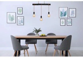 Globo 15539-3HB - Luster na lanku GREGOR 3xE27/60W/230V