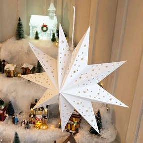 SATURNUS Svetelná dekorácia hviezda, 25 W, 45 × 45 cm