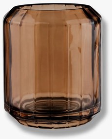 Hnedý sklenený téglik na zubné kefky Vision – Mette Ditmer Denmark