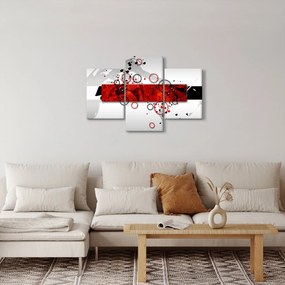 Obraz abstrakcie (90x60 cm)