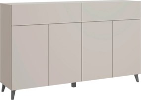 XXXLutz ŠIROKÁ KOMODA, kašmírová, 160/95,4/39 cm P & B - Online Only drobný nábytok - 002778011201