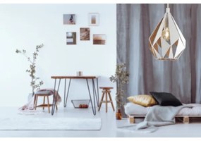 Eglo 43001 - Luster na lanku CARLTON 1xE27/60W/230V
