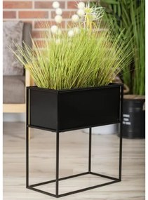 Stojan na kvety 50x44 cm čierna