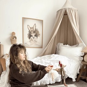 Posteľná bielizeň s volánom – biela Margaret od 140x200 cm 140x200 cm