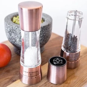 Cole&Mason - Sada mlynčekov na soľ a korenie DERWENT 2 ks 19 cm meď
