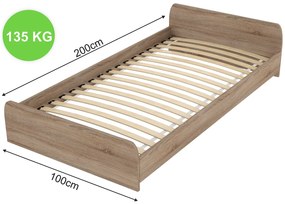 ATMOWOOD Drevený lamelový rošt 100 x 200 cm