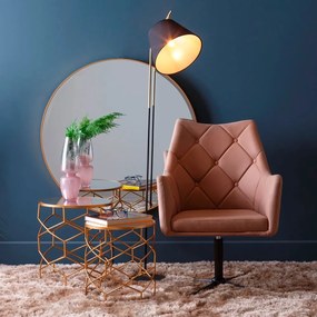 Nástenné zrkadlo ø 100 cm Ronda – Ixia