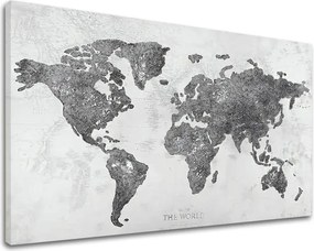 Obraz na plátne MAPA SVETA
