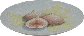 Tanier Chartres z kameniny s mozaikou a motívom fíg – Ø 26,5*3 cm