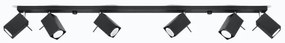 Sollux SL.0460 - Bodové svietidlo MERIDA 6xGU10/40W/230V čierna