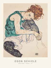 Obrazová reprodukcia Adele Herms (Special Edition Female Portrait) - Egon Schiele, (30 x 40 cm)
