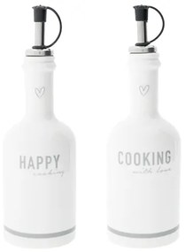 Bottle AssHappy/Cooking Grey Dia 6,5x16cm /set 2 ks/ cena za ks