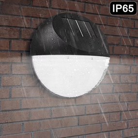 InternetovaZahrada Sada 6 LED solárnych nástenných lámp