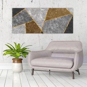 Obraz - Imitácia materiálov (120x50 cm)