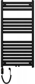 Mexen Uran, elektrické vykurovacie teleso 1200x600 mm + vykurovacia tyč 600 W, čierna, W105-1200-600-2600-70