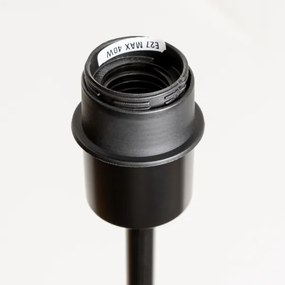 Brilagi - LED stojacia lampa CERIA 1xE27/40W/230V pr. 20,5 cm sivá/čierna