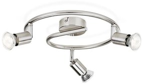 Philips Massive 50303/17/E7 - Bodové svietidlo 3xGU10/50W/230V