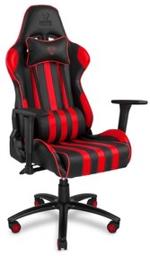 Yenkee - Herná stolička čierna/červená