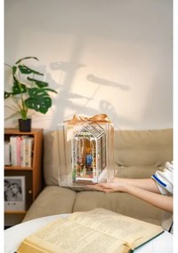 RoboTime - LED Zarážka na knihy Garden house 3D puzzle 2xAAA