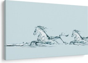 Obraz - Kone z kvapiek vody (90x60 cm)