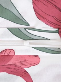 Bavlnená obliečka na vankúš Renforcé 40 × 60 cm – Tulipány