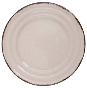Porcelánová sada 24 kusů talířů Cinnamon I. béžová