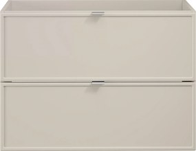 Comad Kúpeľňová skrinka pod umývadlo Bella Cashmere 80 kašmír