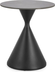 Okrúhly odkladací stolík s doskou v dekore mramoru ø 50 cm Joona – Bizzotto