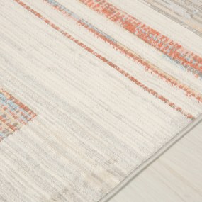 TA Koberec G498C BIELA/LOSOSOVÁ PORTLAND HIK Rozmer: 80x150 cm