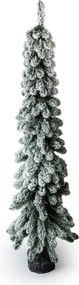 Zasnežený vianočný stromček- Smrek Amélia v kvetináči 80cm