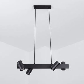 Brilagi - Luster na lanku SELE 4xGU10/30W/230V čierna