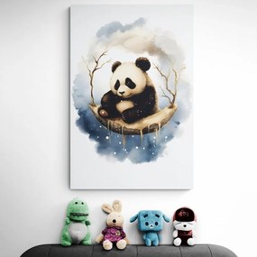 Obraz zasnená panda - 80x120