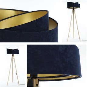 Stojacia lampa GALAXY 1xE27/60W/230V modrá/béžová