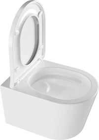 BPS-koupelny Závesná WC misa so SoftClose sedadlom HYD-4665, biela