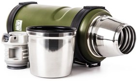 Termofľaša G21 na pitie, 1000 ml, zelená s rukoväťou 60022404