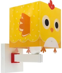 Dalber 64649 - Detské nástenné svietidlo LITTLE CHICKEN 1xE27/15W/230V