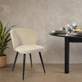 Jedálenská stolička KROSBY béžová