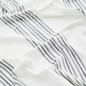 MADAM STOLTZ Bavlnený uterák so strapcami Off White 100 × 180 cm