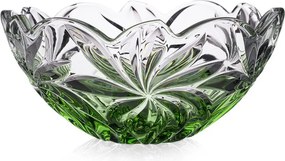 KRIŠTÁĽOVÁ MISA BOHEMIA GREEN GRADIENT 280MM