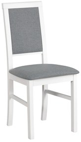 Štýlová jedálenská stolička Nilo 3 - biela