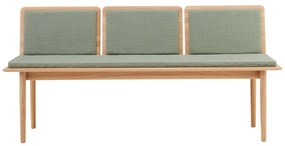 Svetlozelená vlnená lavica Elba - Hammel Furniture